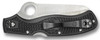 Spyderco Rescue 3 Black Serrated Lockback Knife - Closed