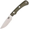 Bark River Pro Scapel II Green Canvas Knife