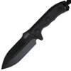 Microtech Crosshair Black Double Edged Knife