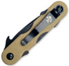 Emerson Multitasker EDC-2 Multitool, PlainEdge, Tan G-10