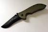 Emerson Knives Commander BT Jungle Green Knife Limited (Black)