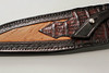 Ben Seward Custom Koa Wood Fighter Fixed Blade Knife (Satin) - Sheath