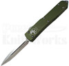 Microtech Ultratech D/E OD Green Automatic Knife (Stonewash)