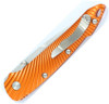 Kizer Cutlery Orange Aluminium Linerlock Knife (Stonewash)