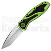 Kershaw Blur Assisted Opening Green Linerlock Knife (Stonewash)