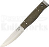 American Knife Company Forest Green Canvas Micarta Knife (Satin)