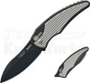 Camillus G+G Hawk Design Sizzle Linerlock Knife (Black)