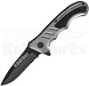 Smith & Wesson Extreme Ops Linerlock Knife (Black Serrated)