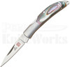 Al Mar Osprey Abalone Lockback Knife (Satin)