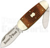 Hammer Brand Brown Cut Bone Sunfish Knife (Satin)