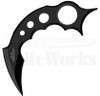 Gil Hibben Claw II Karambit Fixed Blade Knife (Black)