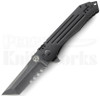 CRKT Ruger Knives 2-Stage Framelock Knife (Black Stonewash Serr)