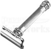 DOVO Merkur 38C Long Handle Double Edge Safety Razor (Chrome)