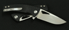 Kizer Vanguard Series Kyre Black Linerlock Knife (Satin)