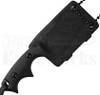 Bastinelli Creations BB Drago V2 Fixed Blade Neck Knife (Black)