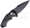 Hogue X5 Spear Point Button Lock Flipper Knife (Black) 34579