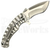 Krudo IOTA Compact Framelock Flipper Knife (Satin)