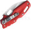 Cold Steel Tuff Lite Tri-Ad Lock Knife Red (2.5" Satin) 20LTR
