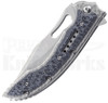CRKT Ikoma Fossil Black Compact Frame Lock Knife (Satin Serr) 5473