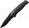 Imperial Medium Linerlock Knife Black Aluminum