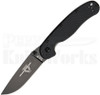 Ontario RAT Model II Linerlock Knife Black 8861