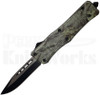 Cutting Edge Heretic Wood Camo D/A OTF Automatic Knife Cutting Edge Heretic Wood Camo D/A OTF Automatic Knife