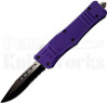 Cutting Edge Heretic Purple D/A OTF Automatic Knife 2-Tone Serrated