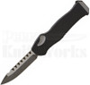 Heretic Knives Hydra OTF Automatic Knife Black Battle-Worn