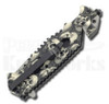 Tac-Force Gray Skull Rescue Spring Assisted Knife (3.5" Two-Tone)