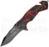 Tac-Force Dragon Strike Rescue Red Spring Assisted Knife TF-759BR