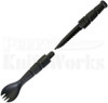Ka-Bar Tactical Spork & Hidden Knife (2.50" Black Serr) 9909