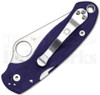 Spyderco Para 3 Compression Lock Knife Blue (3" Satin) C223GPDBL