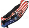 MTech USA American Flag Assisted Knife MT-A1025A Closed