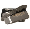 Emerson/Barrett M-50 Liner Lock Knife Black M50-K l Tin