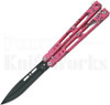 Bear OPS Bear Song VI Butterfly Knife Pink Rain Drop B-450-ALPD-B