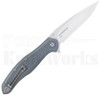 Steel Will Intrigue Linerlock Knife Gray FRN (3.75" Satin) F45-14 