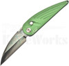 RAT Worx MRX Chief Automatic Knife Green Alabama Damascus