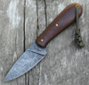 T.M. Hunt Magua Fixed Blade Knife Micarta & Green G-10