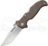 Cold Steel Bush Ranger Tri-Ad Lock Knife FDE G-10 31A