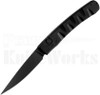 Piranha Virus Automatic Knife Tactical Black P-15BKT