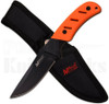 MTech Orange Fixed Blade Knife MT-20-71OR Sheath