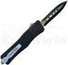 Cutting Edge Heretic Medium Black OTF Automatic Knife Spear Point