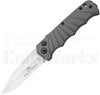 Delta Force Automatic Knife Gray Aluminum Satin 440