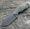 Paul Letourneau Subterfuge Knife Green Burlap Micarta