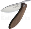 Deva Blade Skanda Friction Folder Knife Walnut Wood