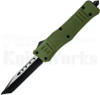 Delta Force Mini OTF Automatic Knife OD-Green Tanto Blade