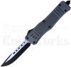 Delta Force OTF Automatic Knife Gray Drop Point Blade