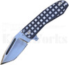 Richard Wright Model 4 Blue Frame Lock Flipper Knife