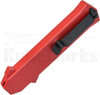 AKC F-16 D/A Satin Bayonet OTF Automatic Knife Red l Closed