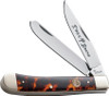 Boker Trapper Tortoise shell Knife